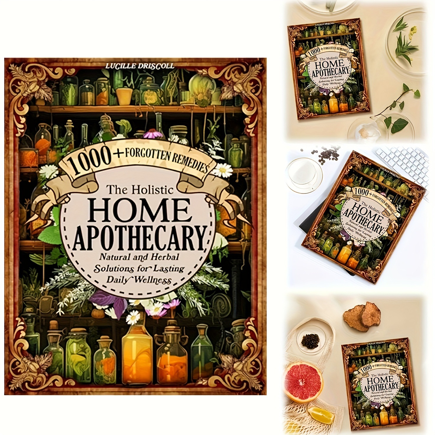Herbal Wellness Book - 1000+ Natural and Herbal Daily Wellness