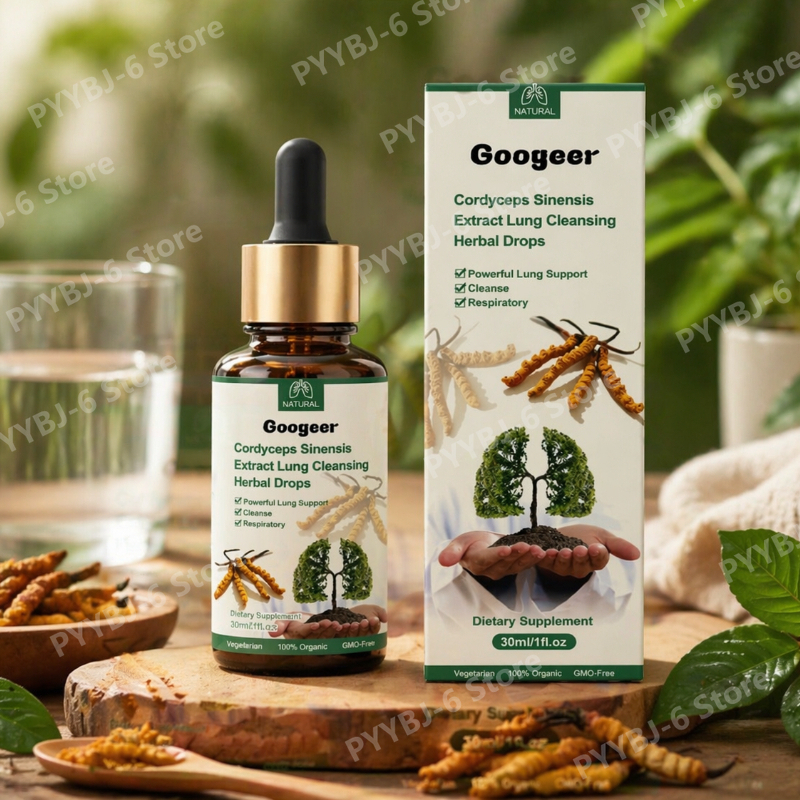 Herbal Wellness In - Cordyceps Sinensis Extract Herbal Drops with