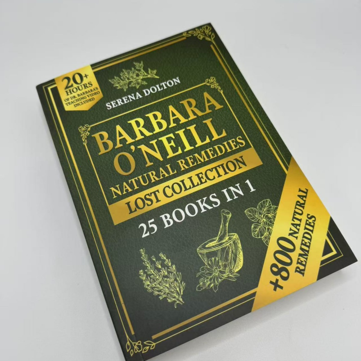 Herbal Wellness Book - Herbal Remedies Lost Collection Book Natural