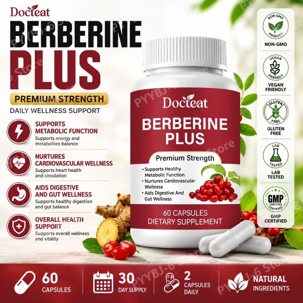 Berberine Plus Supplement 60Ca - Herbal Wellness In avaliação e preço