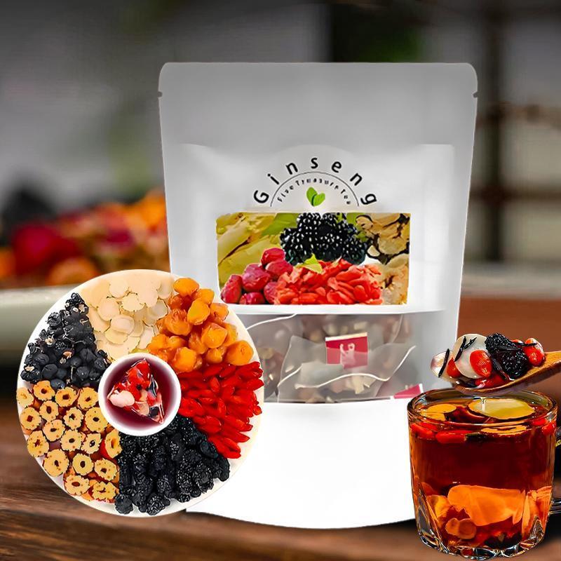 Ginseng Five Treasure Tea Natu - Herbal Wellness In avaliação e preço