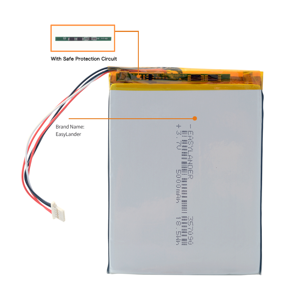 5-wire  357090 3.7V 5000mAh Re - Herbal Wellness Book avaliação e preço