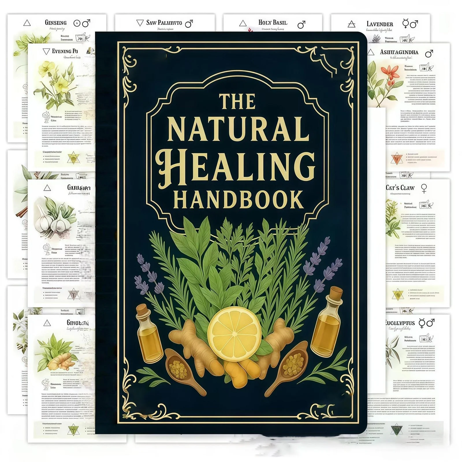 Step-by-Step Herbal Recipe Boo - Herbal Wellness Book avaliação e preço