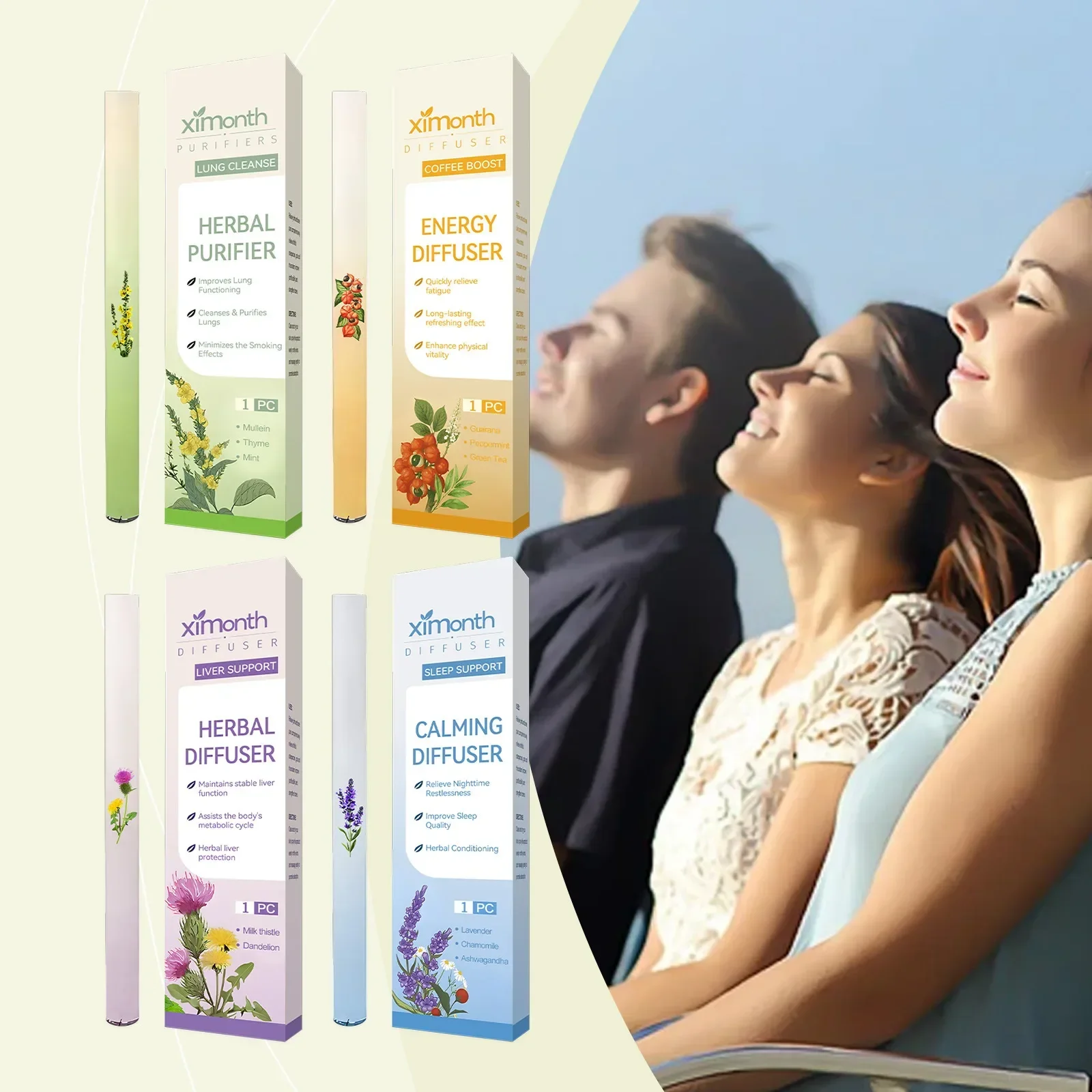 Natural Herbal Breathing Stick - Herbal And Wellness Products avaliação e preço
