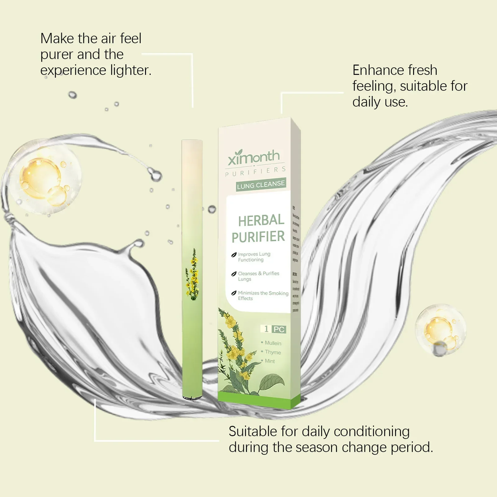 Natural Herbal Breathing Stick - Herbal And Wellness Products avaliação e preço