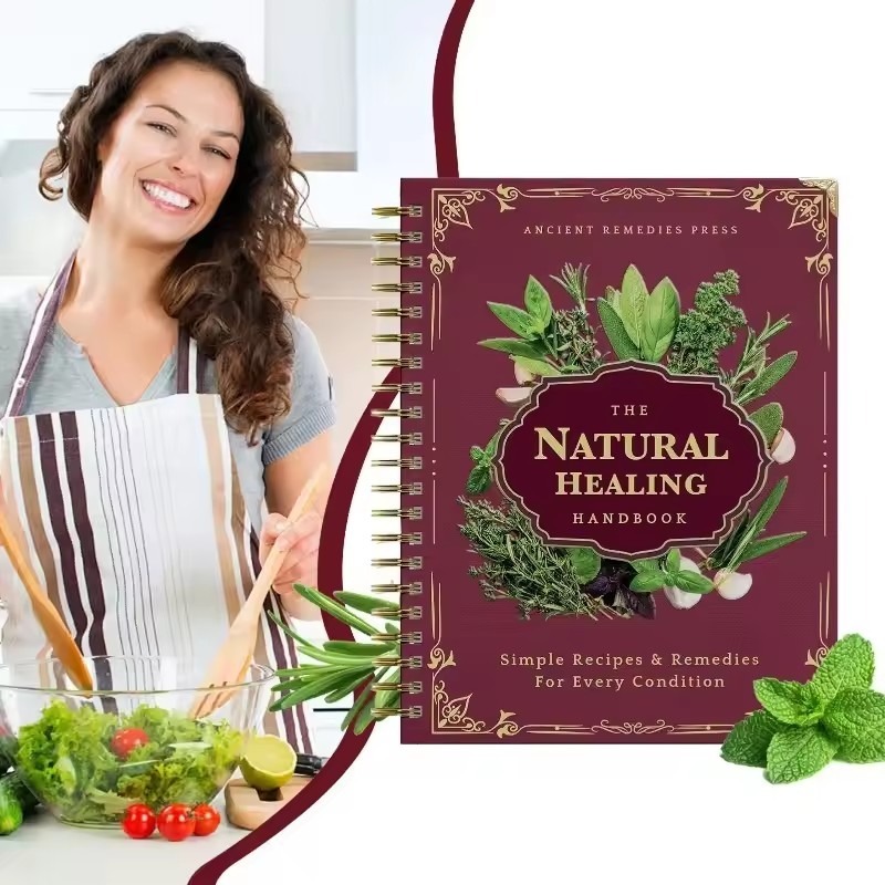 🔥Vintage The Natural Healing H - Herbal Wellness Book avaliação e preço