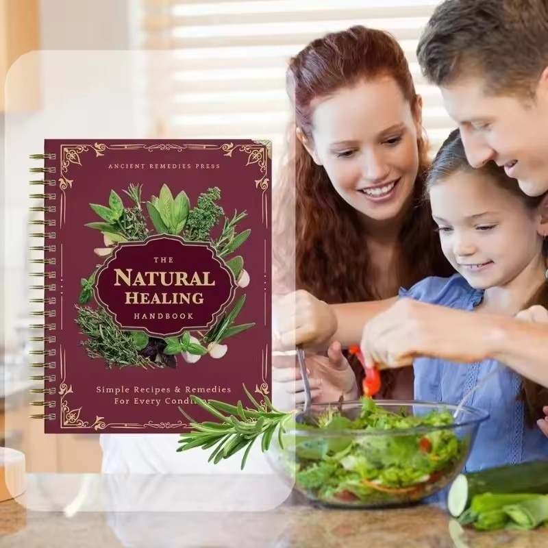 🔥Vintage The Natural Healing H - Herbal Wellness Book avaliação e preço