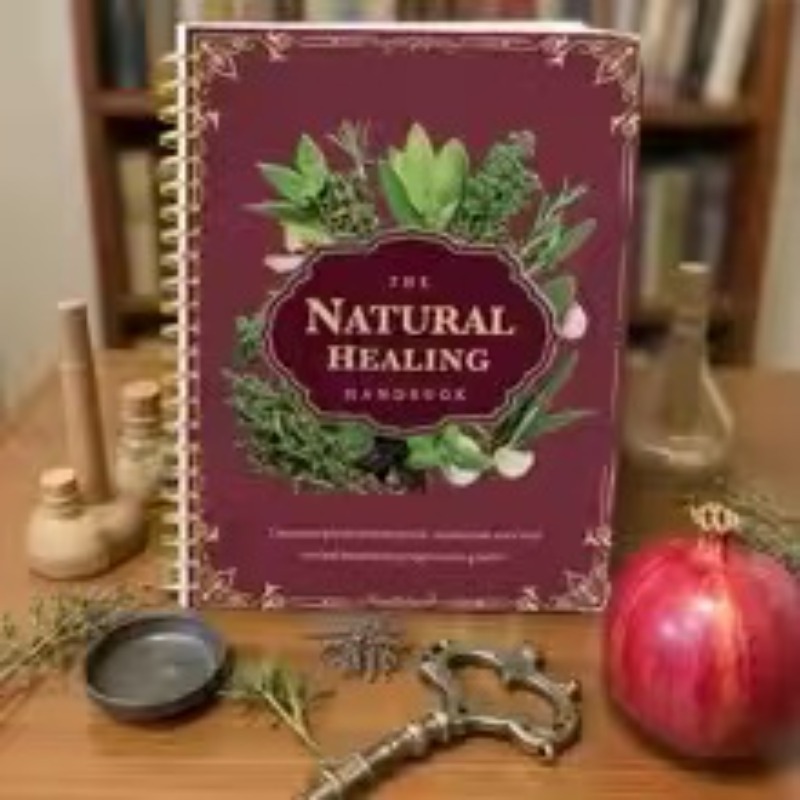 🔥Vintage The Natural Healing H - Herbal Wellness Book avaliação e preço