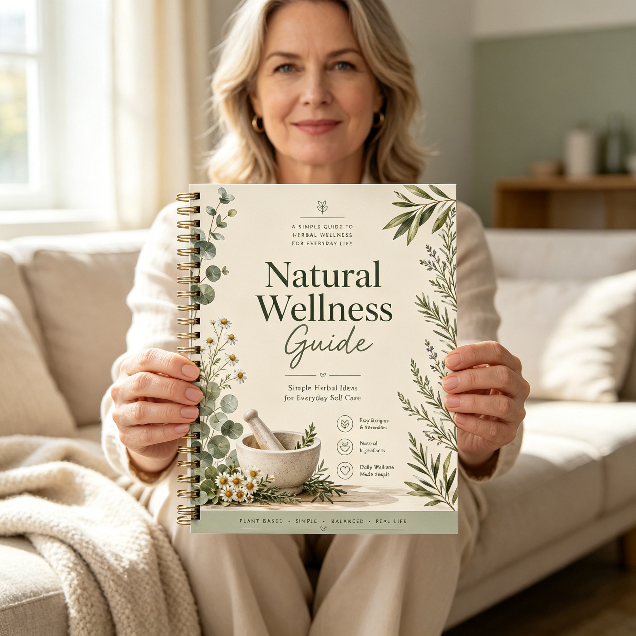 Natural Herbal Healing Guide B - Herbal Wellness Book avaliação e preço