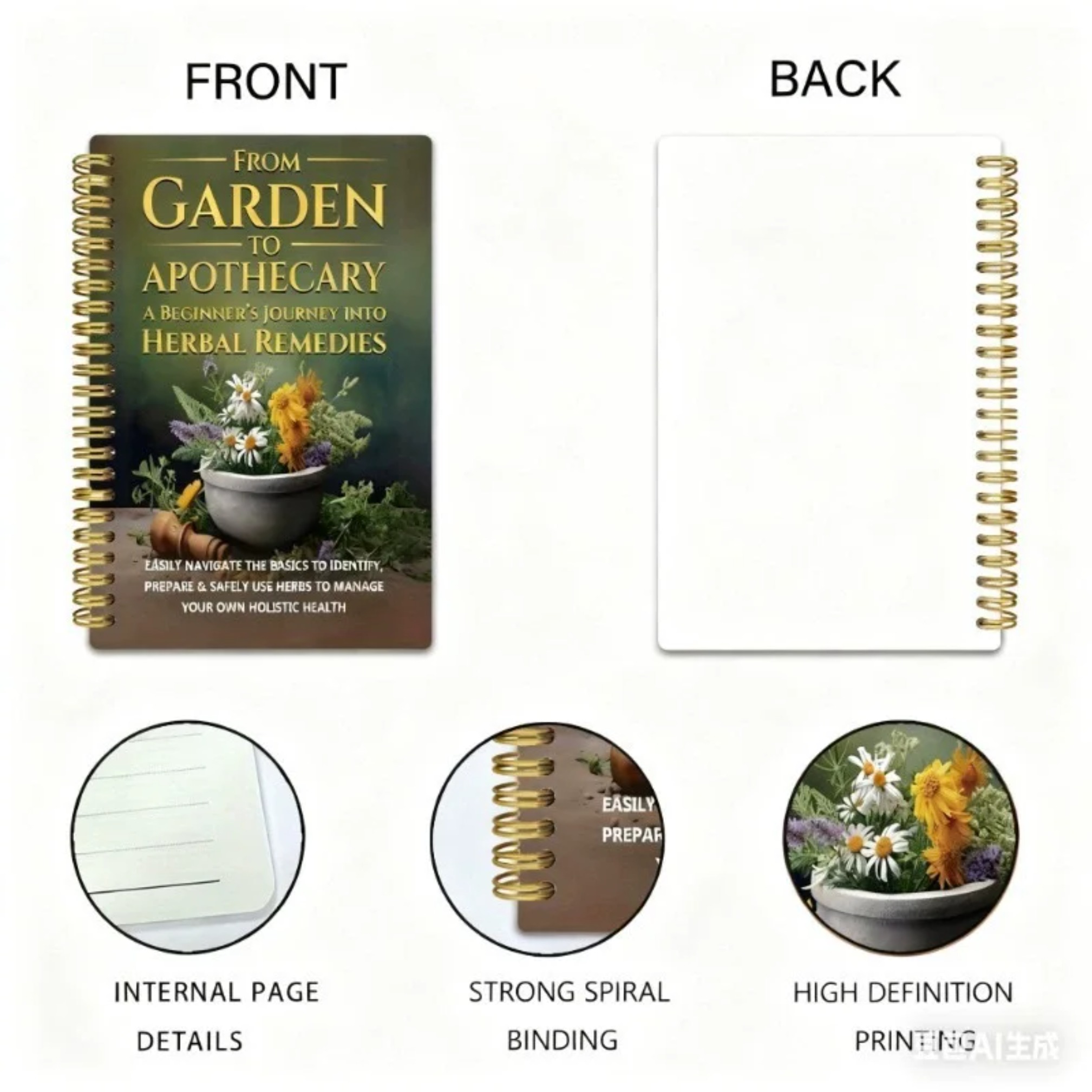From Garden To Apothecary A Be - Herbal Wellness Book avaliação e preço