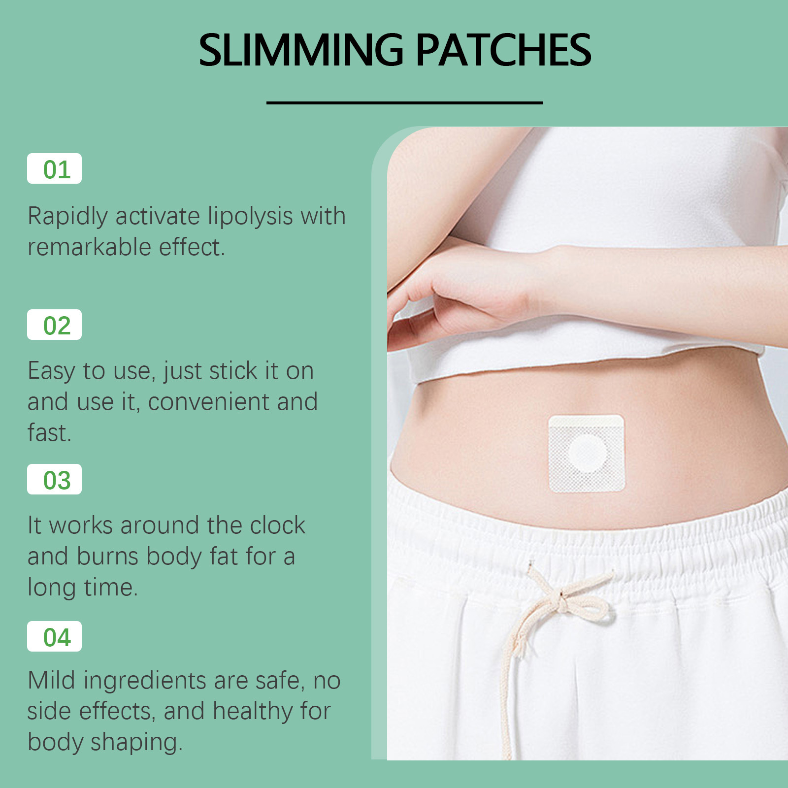 Ximonth Body Shaping Patches I - Herbal Wellness In avaliação e preço